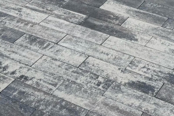 Kostka brukowa Harmony grafit i biały